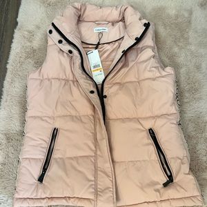 Calvin Klein Blush Puffy Vest